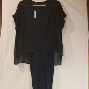 NWT Zara WB Collection Size Medium Black Dress